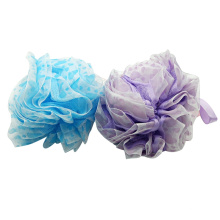 Factory Supply Body Clean Bath Flower PE Mesh Sponge